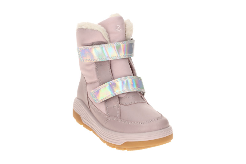 ecco Urban Kinderstiefel rosa Warmfutter Waterproof