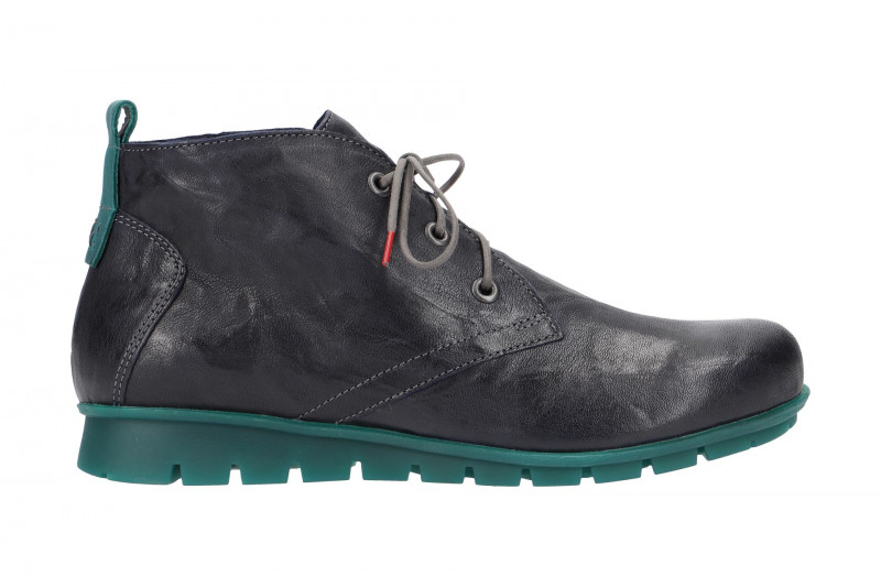 Think Menscha Schnür Stiefelette blau