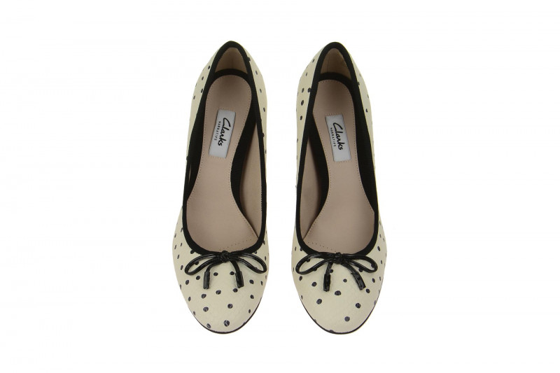 Clarks Pumps Idamarie Faye weiß schwarz 26118812 4