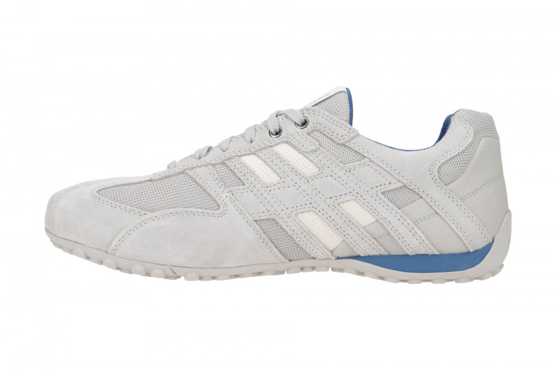 Geox Snake Schuhe hellgrau blau U4207K