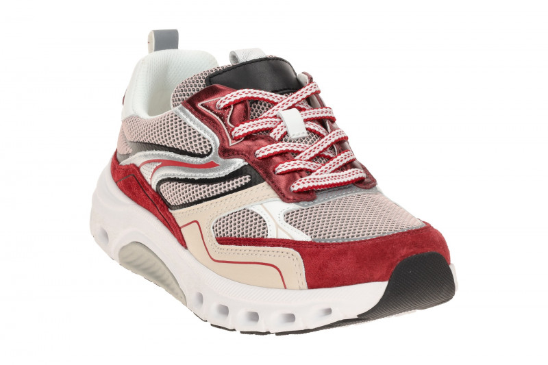 Gabor RollingSoft Schuhe rot beige Mesh 86.986.38