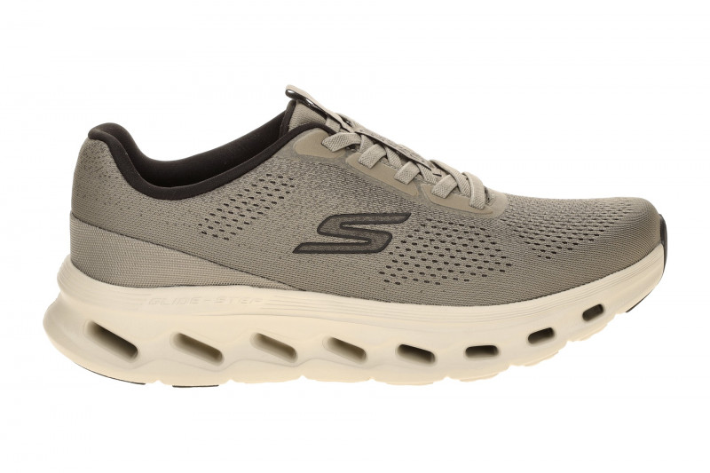 Skechers Go Walk Gliede Step Schuhe Slipper taupe grau 217020