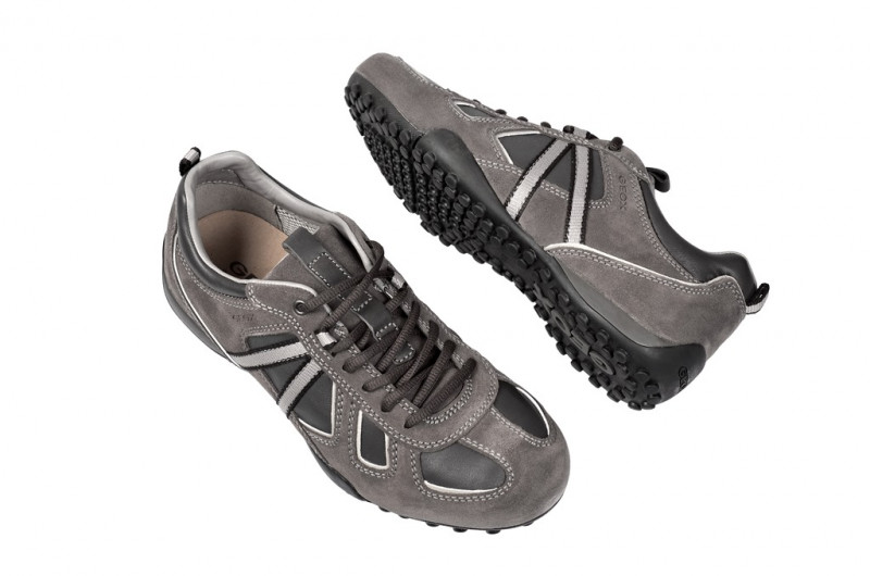 Geox Snake Y Schuhe in dove grau - U3207Y
