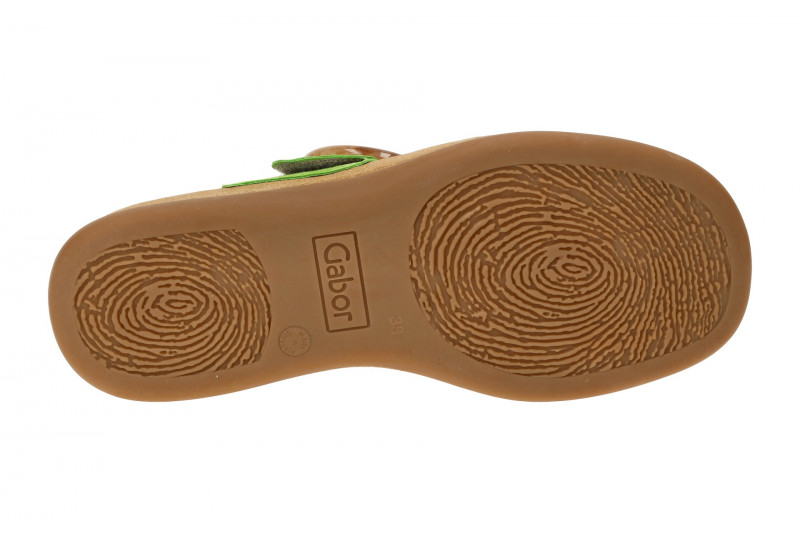 Gabor Zehentrenner Pantolette hellgrün 43.701.11