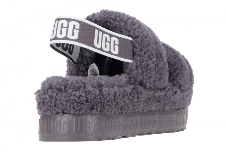 UGG Oh Fluffita Sandalen Hausschuhe grau shade 1120876