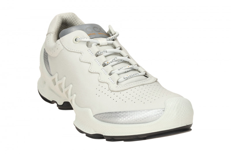 Ecco Biom AEX Schuhe weiß silber Damen Sportschuhe 802873