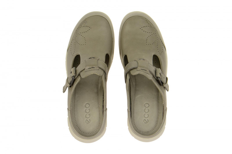 Ecco Babett Clog Pantolette grau 21131355294
