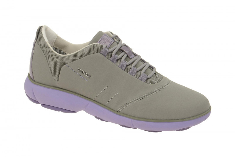 Geox Nebula Schuhe grau lila D621EA