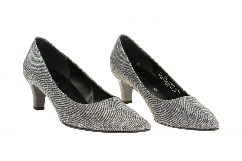 Gabor Pumps silber grau effekt 71.250.69