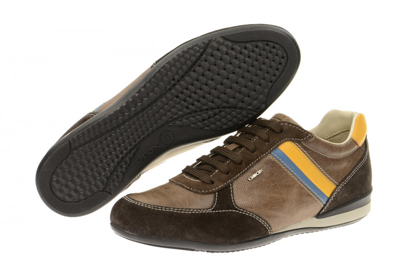 Geox Xenon Schuhe braun Sneakers U44Z6B