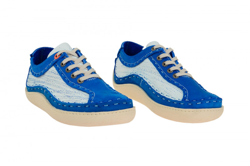 Eject Schuhe eJECT blau weiß Damen Sneakers