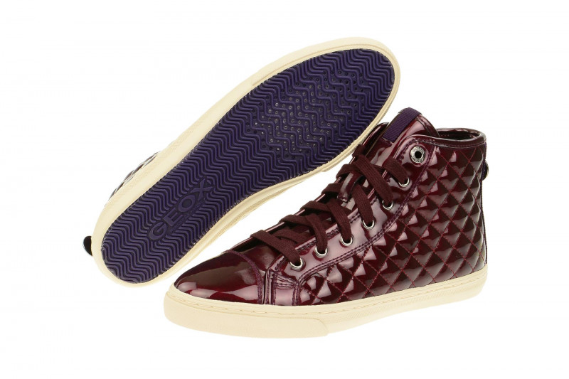 Geox New Club Stiefel rot bordo - D4258A