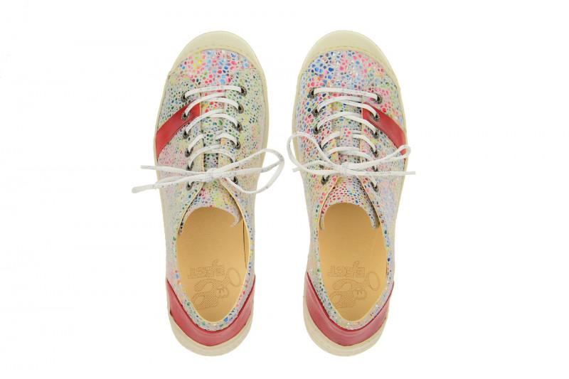 Eject Dass Schuhe weiß bunte Punkte Gr 36