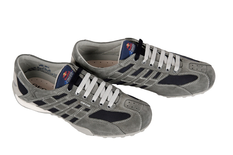 Geox Snake Red Bull Schuhe grau blau U11B9A