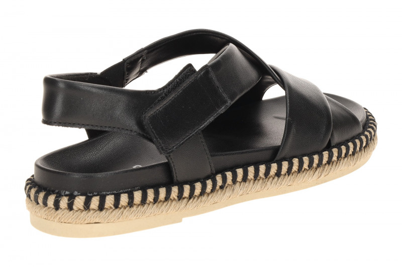 Gabor Sandale schwarz Nappa Kreuzriemen 83.781.27