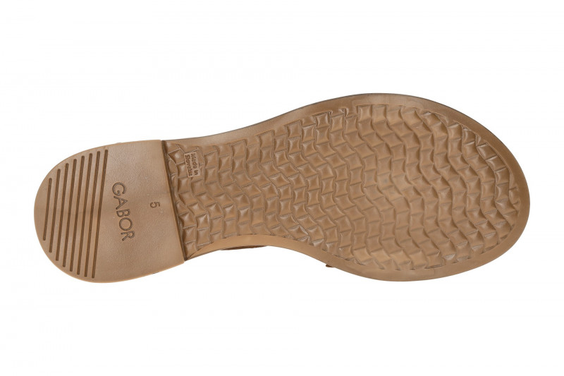 Gabor Sandale braun cognac Nappa unendlich 85.500.28