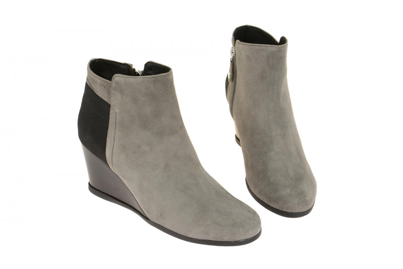 Geox Inspiration Wedge Keil Stiefel grau D745ZC 00021 C6004
