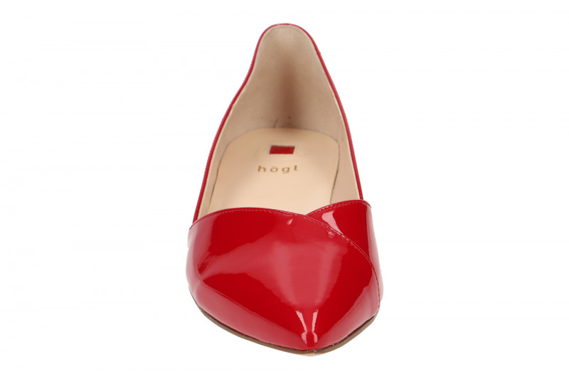 Högl Ballerinas Boulevard rot Lack 0014