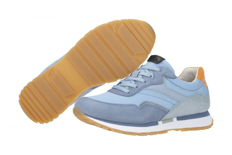 Gabor Schuhe Sneakers sky blau 26.366.16