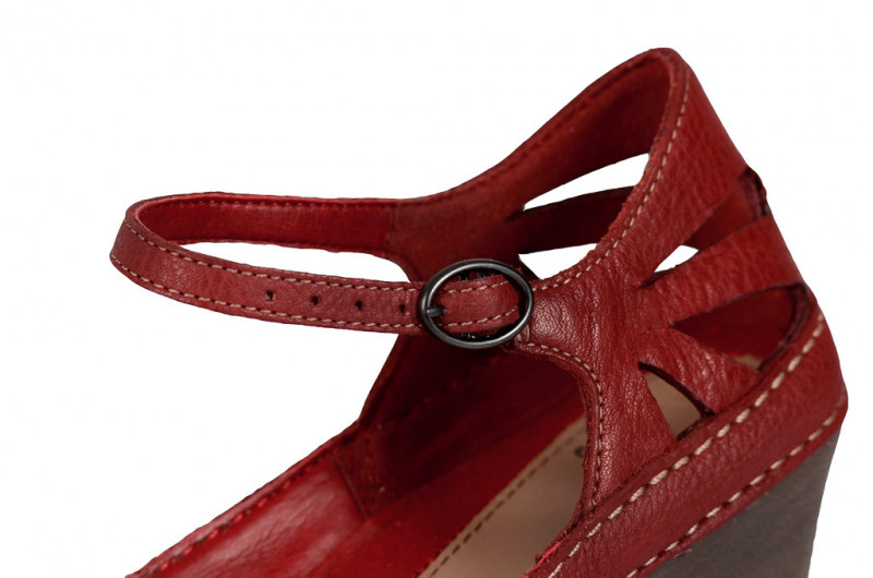 Clarks Sandale Gothic Rebel in rot 20354428