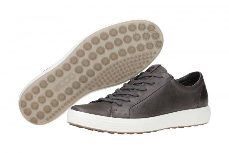 Ecco Soft 7 Schuhe grau titanium Sneaker 470364