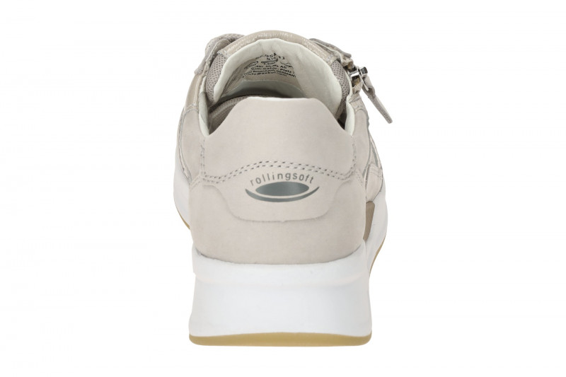 Gabor RollingSoft Schuhe grau puder Nubuck 86.958.31