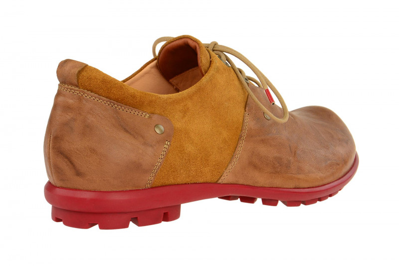 Think Kong Schuhe hell-braun rot 2-82651-55