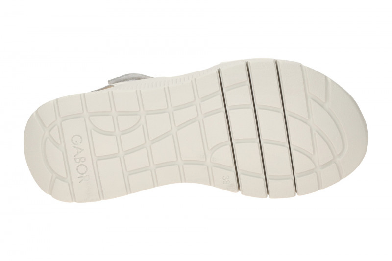 Gabor Fashion Sandale weiß Glattleder 84.610.20