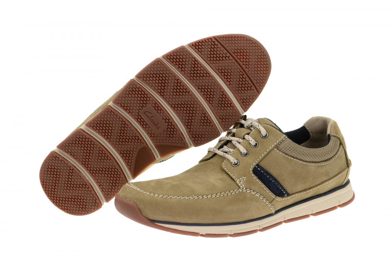 Clarks Beachmont Edge Schuhe beige