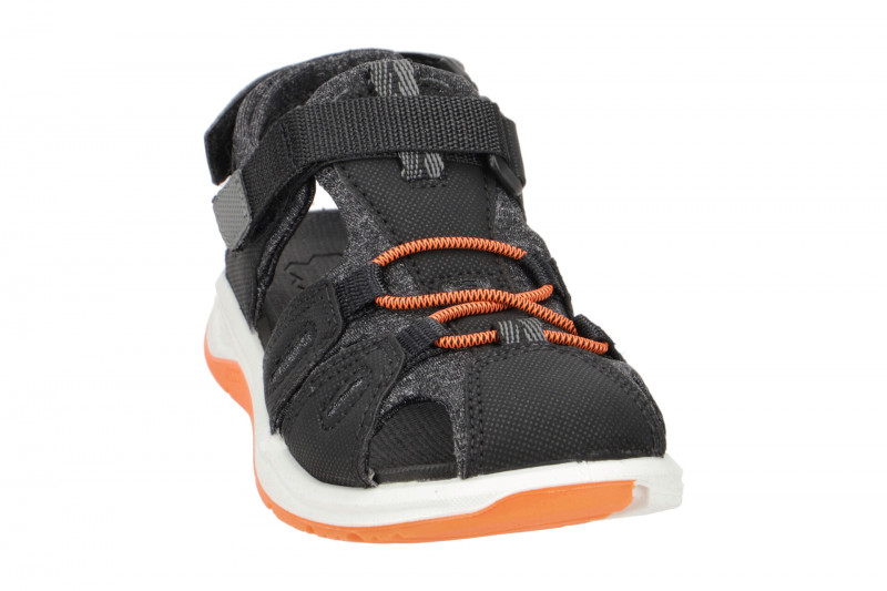 Ecco X-Trinsic Kinder Sandale schwarz wassertauglich