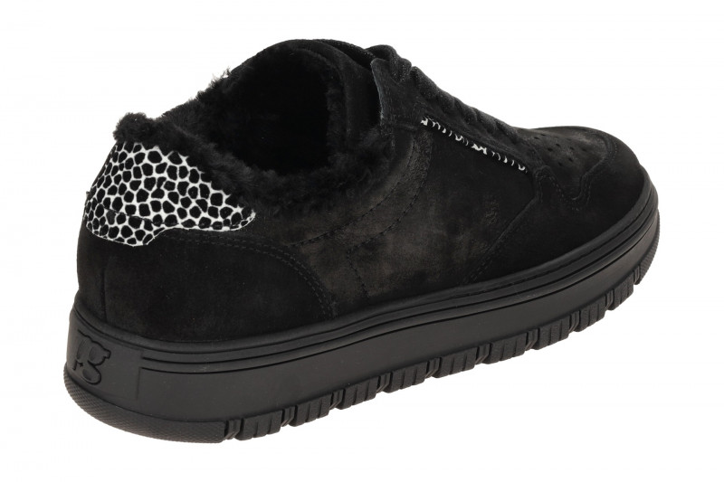 Paul Green Schuhe Sneaker schwarz Schimmer Warmfutter 5369