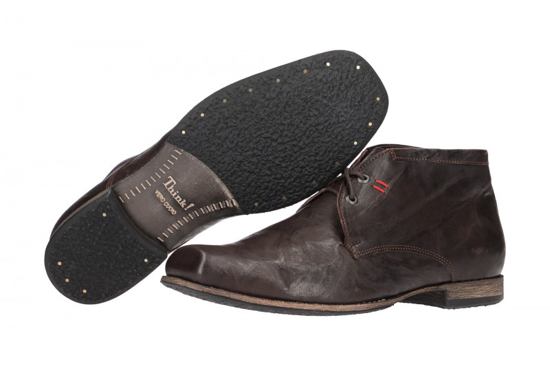 Think Guru Herren Stiefelette braun