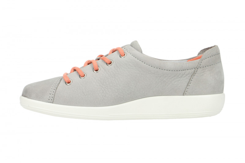 Ecco Soft 2 Schuhe grau rosa