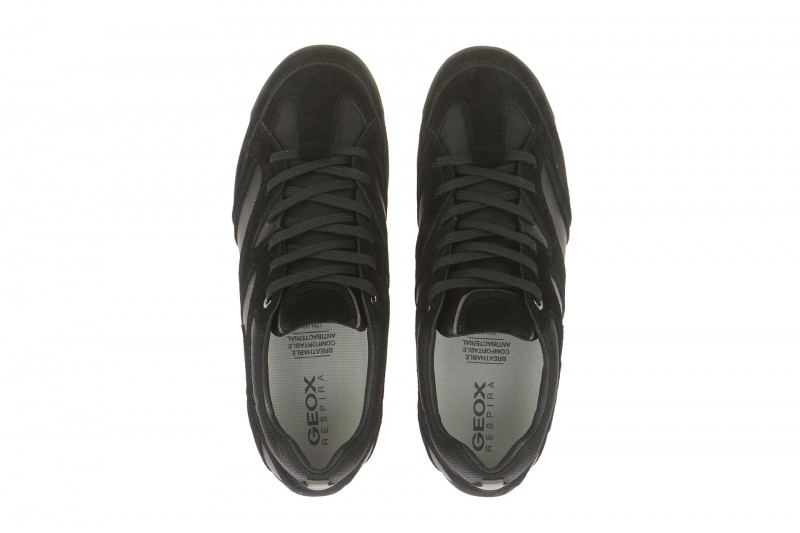 Geox Cart Schuhe schwarz Sneaker U34S4T