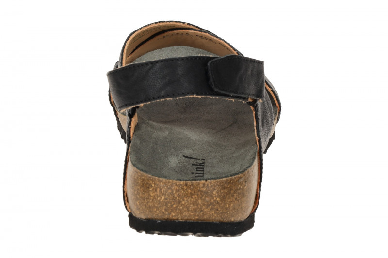 Think Julia Sandale schwarz Glattleder 936