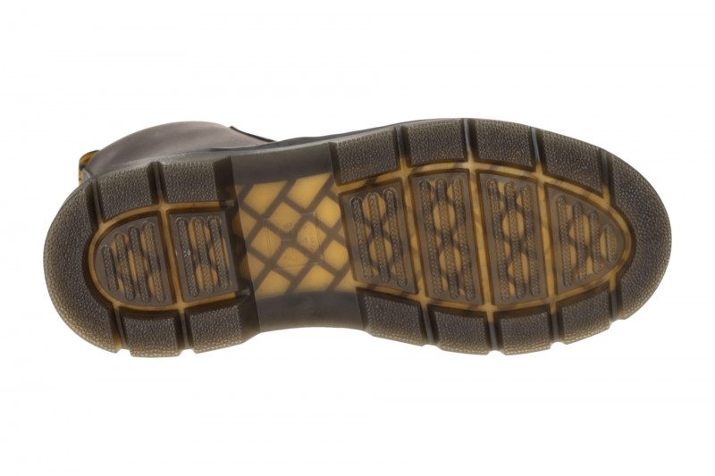 Dr Martens Combs Leather Stiefel grau gunmetal 40603020