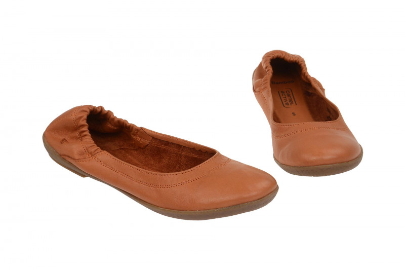 camel active Bamboo Ballerinas orange 800.90.05