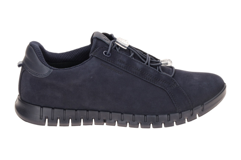 Ecco Gruuv Lite Slipper Schuhe blau Gummizug Waterproof 246333