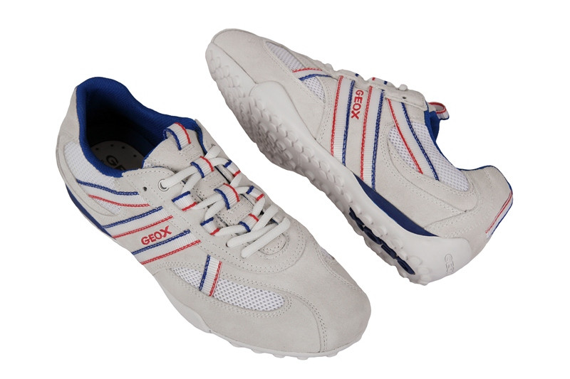 Geox U2207S 02214 C0293 Snake white-royal