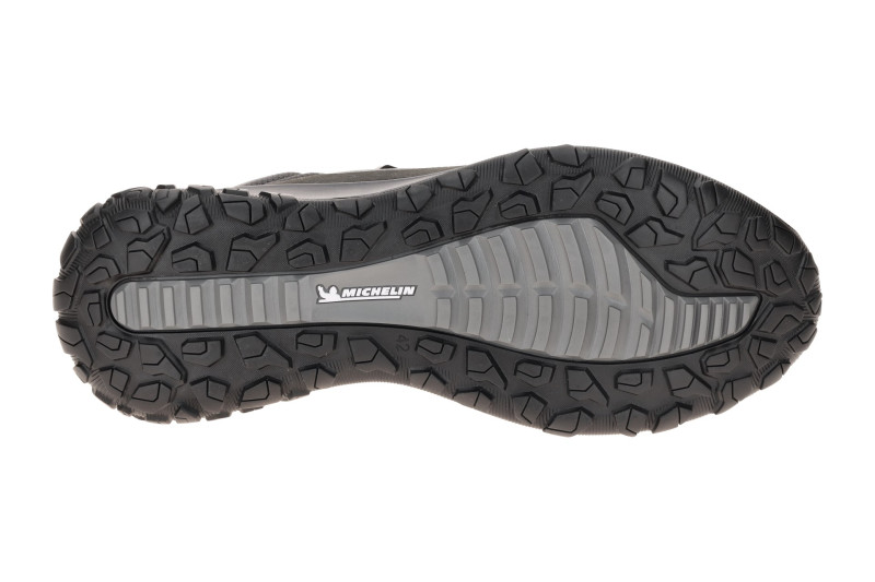 Ecco Ult-Trn Mid Schuhe Sneaker grau schwarz Waterproof 824374