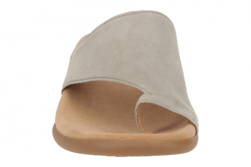 Gabor Zehentrenner Pantolette grau-grün schilf