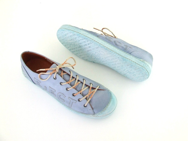 Eject Dass Schuhe hellblau