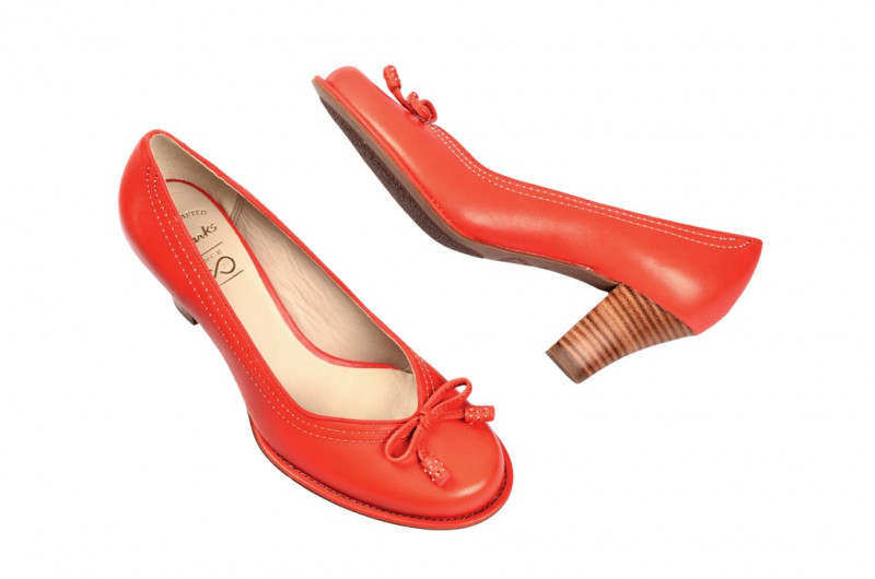 Clarks Bombay Lights Pumps in orange 20354792