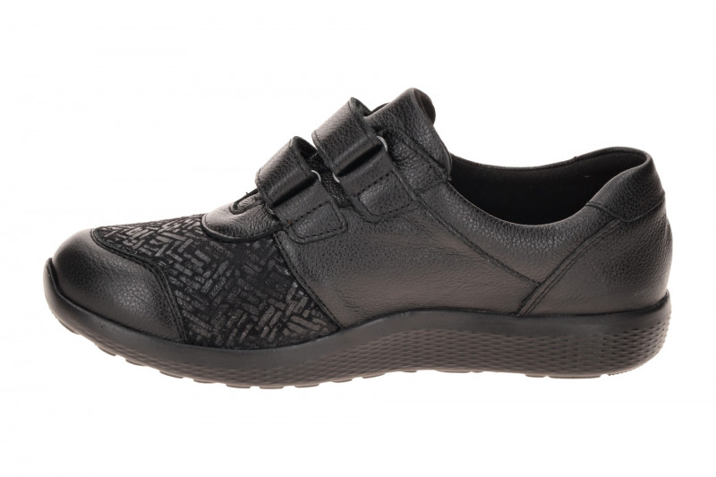 Waldläufer Ira Schuhe schwarz M-Weite OrthoTritt Klett 815M30