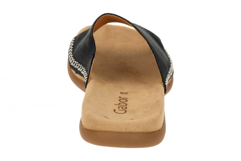 Gabor Pantolette blau Nubuck 03.705.16