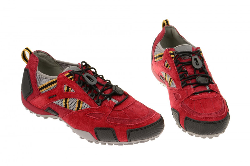 Geox U5207C 02214 C0857 Snake dark-red grey