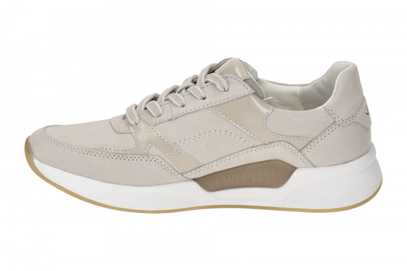 Gabor RollingSoft Schuhe grau puder Nubuck 86.958.31