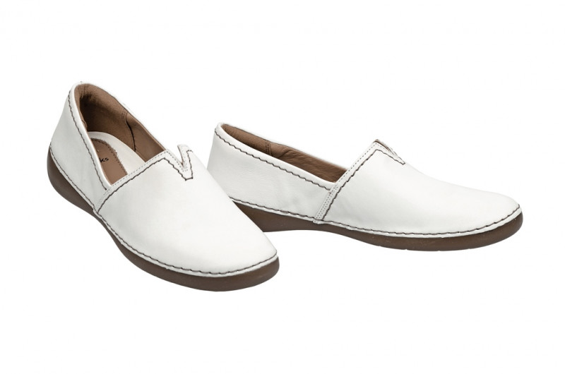 Clarks Fashion Lady Schuhe in weiß Slipper 20353762