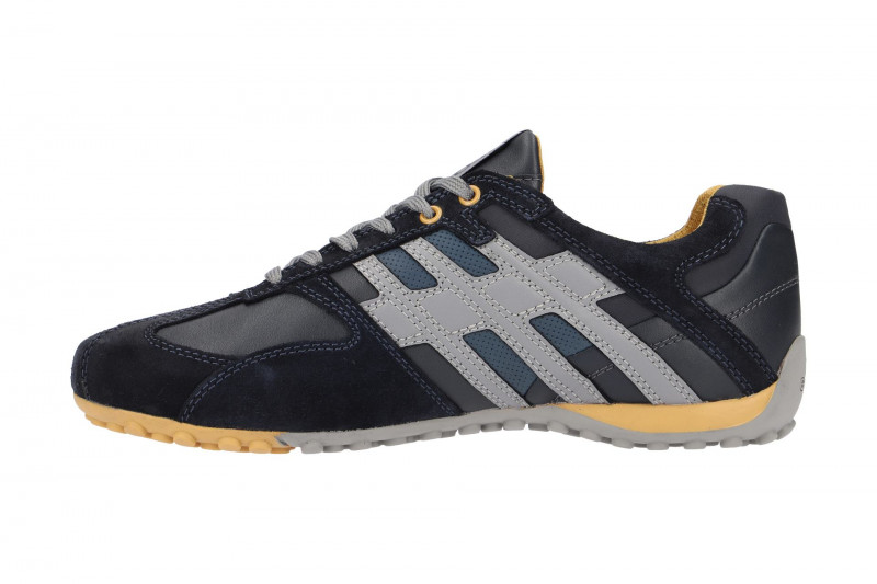 Geox Snake Schuhe blau gelb U4207K