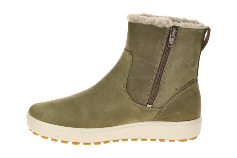 ecco SOFT 7 Tred Winter Stiefelette grün olive Wasserdicht 450753
